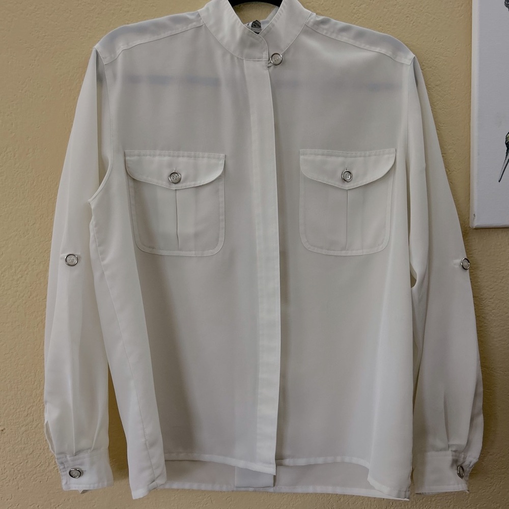 White vintage blouse